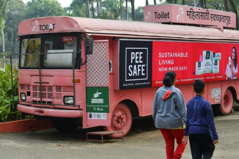 Pink Toilet Bus