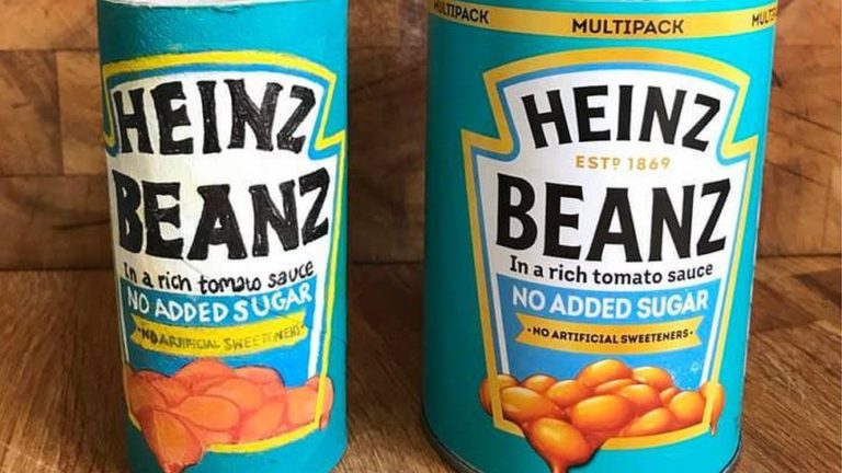 Heinz beanz - toiler roll art challenge