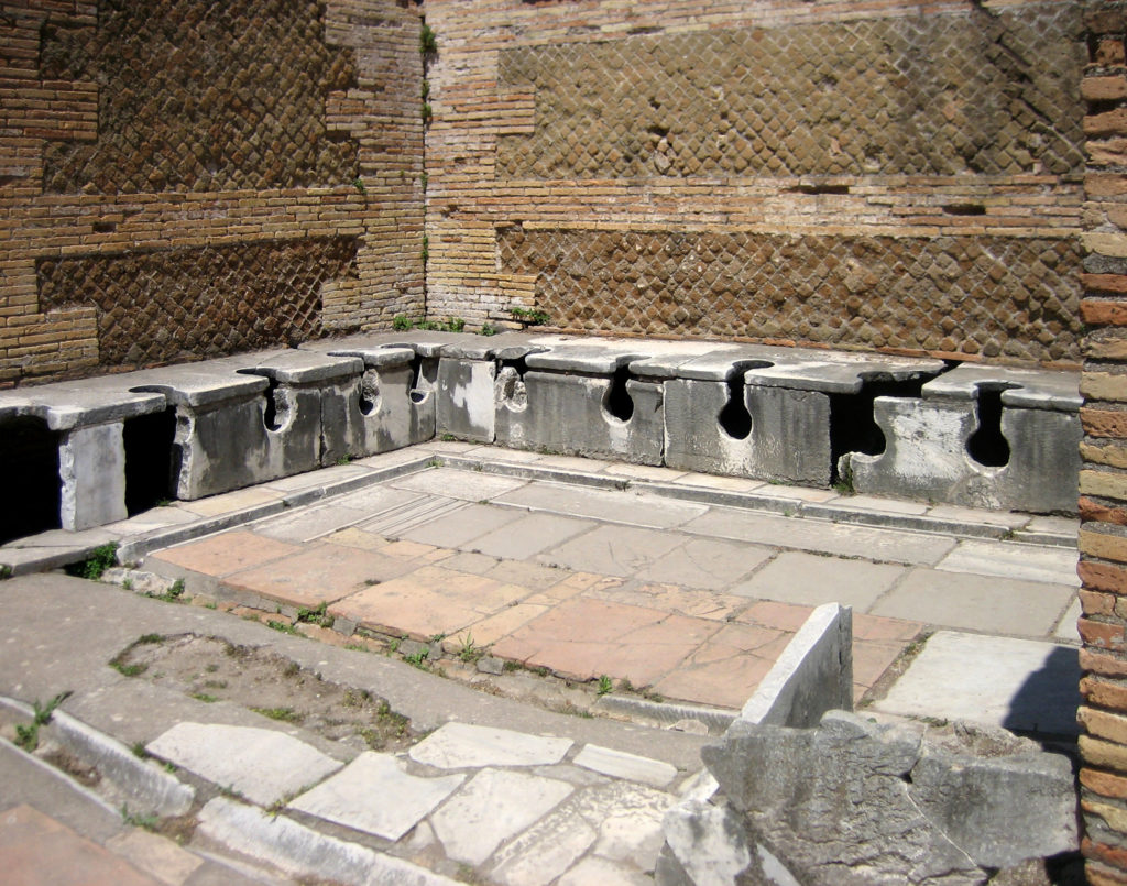 Roman latrine