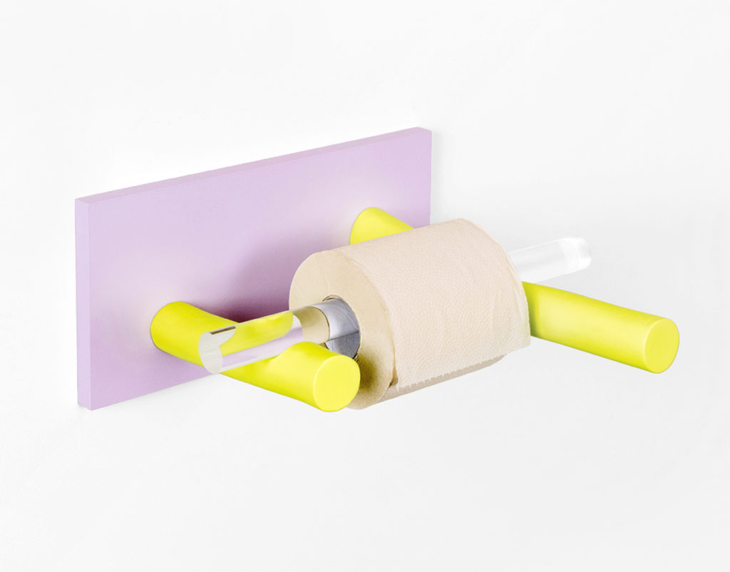 Fredrik Paulsen's toilet paper holder