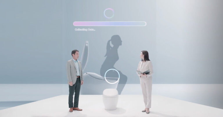 TOTO's toilets from CES 2021