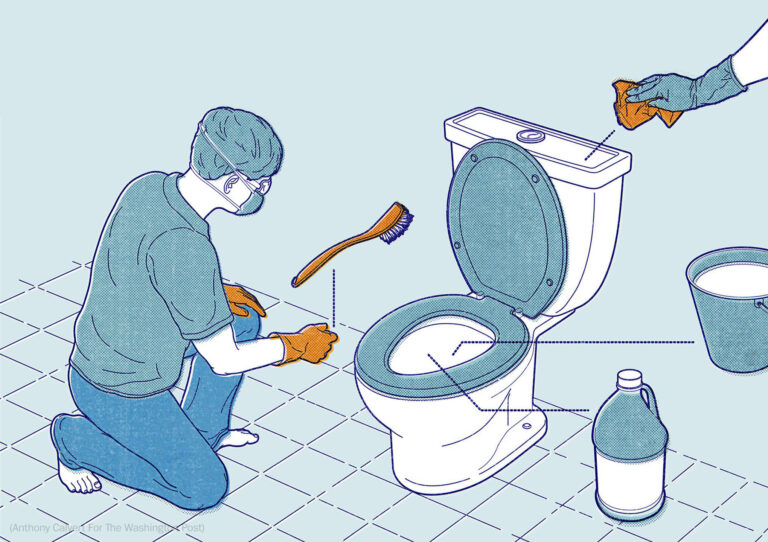 toilet cleaning