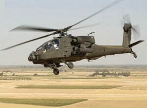 Diarrea in un elicottero AH-64