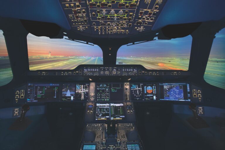 A350 cockpit