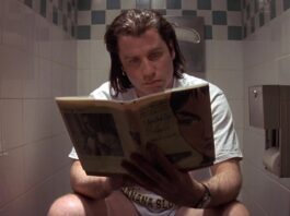 pulp fiction toilet scene