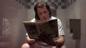 Il simbolismo del bagno dietro Pulp Fiction di Tarantino