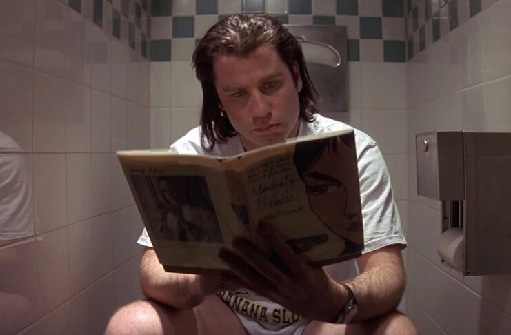 pulp fiction toilet scene