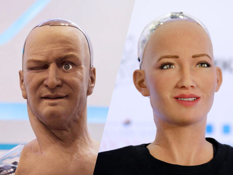 han and sophia robots